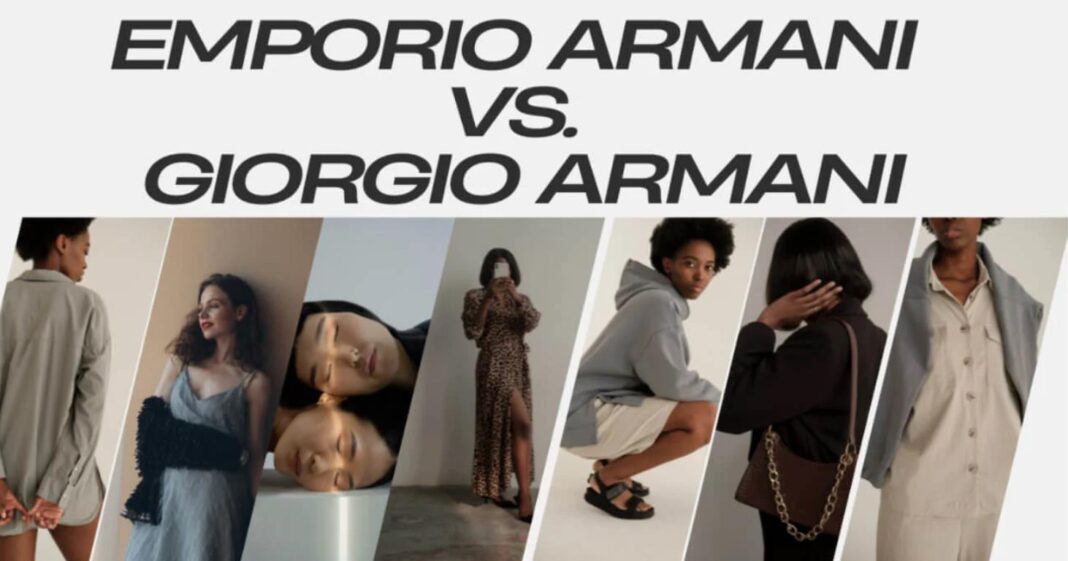 Emporio Armani vs. Giorgio Armani: What's the Difference?