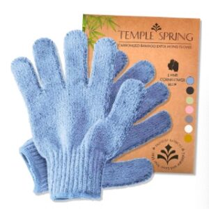 Temple Spring Exfoliating Gloves