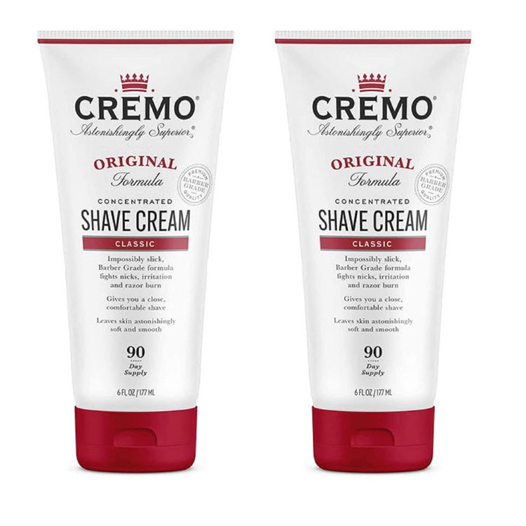 Cremo shaving cream travel size