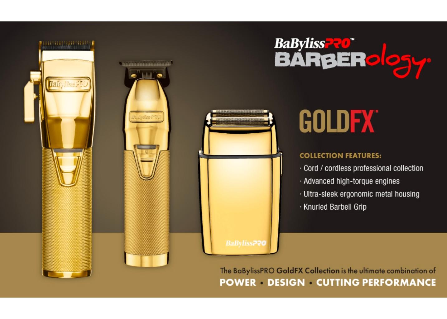 Babyliss Barberology Gold FX