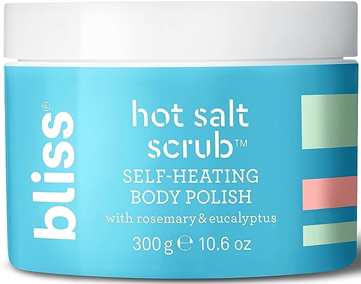 Bliss Hot Salt Scrub, Self-Heating Body Polish