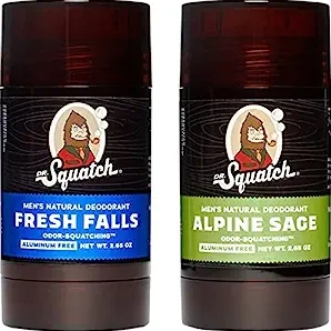 Squatch Natural Deodorant for Men