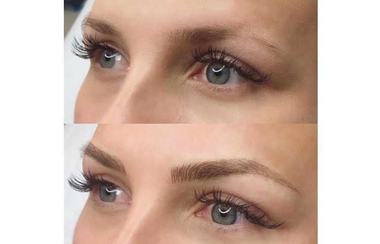 Before and After Eyebrow Mapping