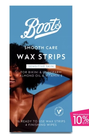 Boots Smooth Care Wax Strips (16 Strips)
