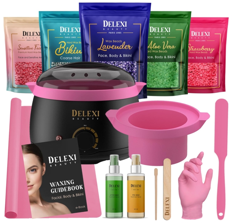 DELEXI All-in-one At Home Waxing Kit