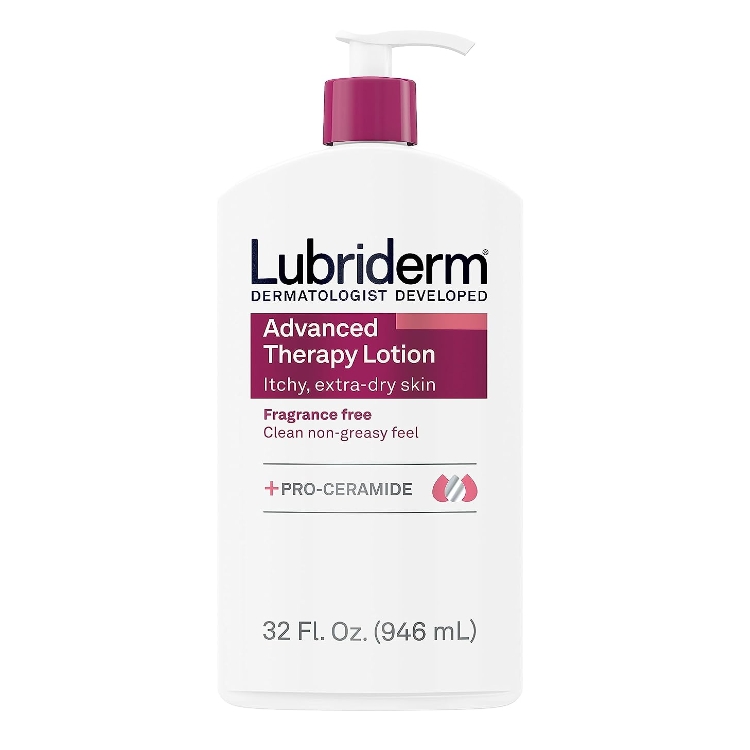 Lubriderm Advanced Therapy Fragrance-Free Moisturizing Hand & Body Lotion