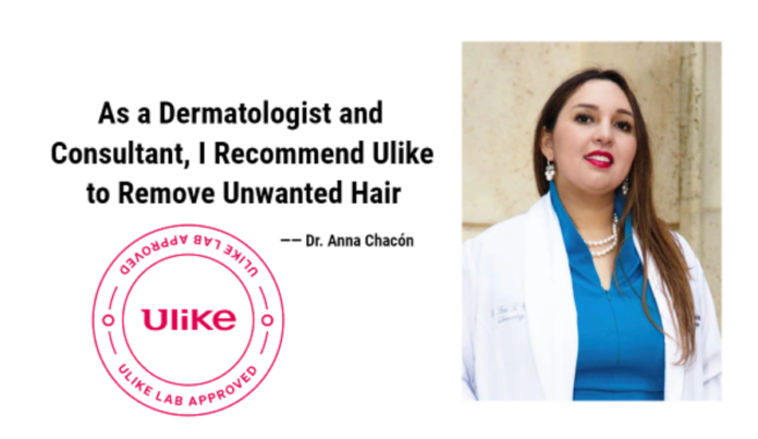 As a Dermatologist and Consultant, I Recommend Ulike to Remove Unwanted Hair