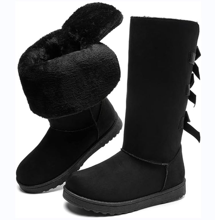 Eydram Women's Mid-Calf Winter Snow Boots