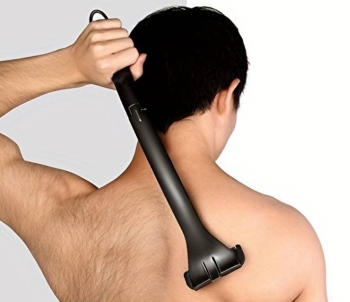 Use a back shaver