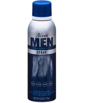 10. Nair Hair Remover Men’s Spray
