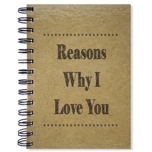 10. Reasons Why I Love You Notebook