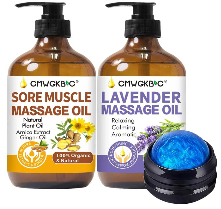 Arnica Sore Muscle Oil Massage &Lavender Oil Relaxing Massage Oils