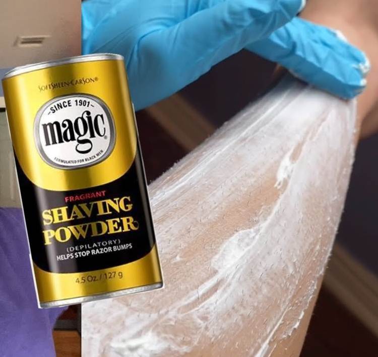 How to Use Magic Shaving Powder