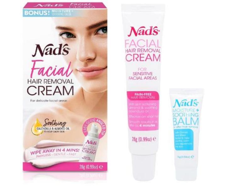Nad's Gentle & Soothing Facial Hair Removal For Women