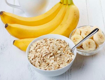 Oatmeal and Banana Paste