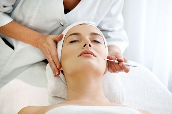 Electrolysis Work on Facial 