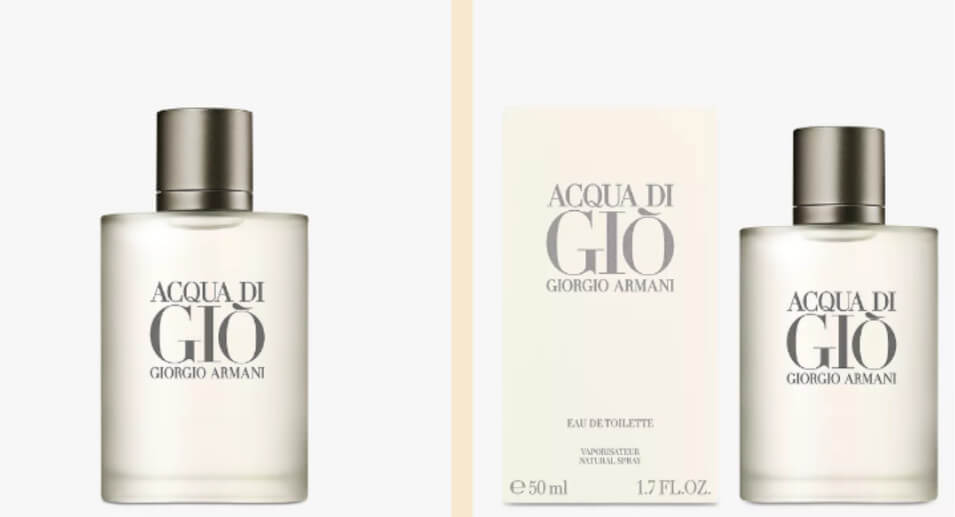 Emporio Armani vs. Giorgio Armani perfume