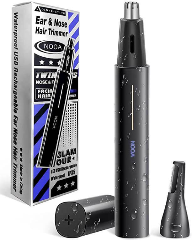 Lithium Ear and Nose Hair Trimmer Clipper