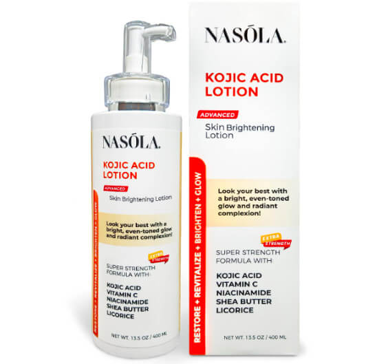 Nasola Kojic Acid Lotion Natural Skin Brightening