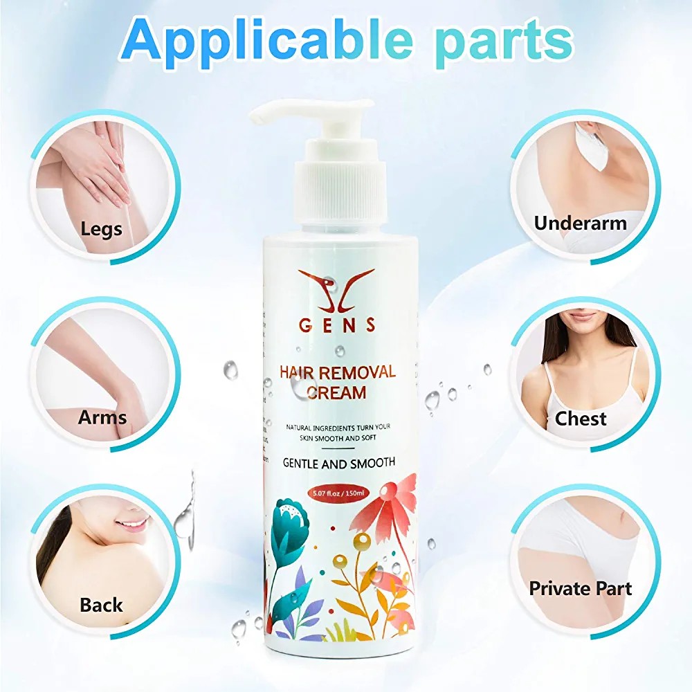 JC Gens Hair Removal Cream Nearly painless for Women and Men