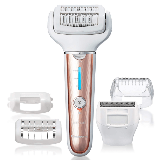 Panasonic Cordless Shaver Epilator for Women with 5 Attachments