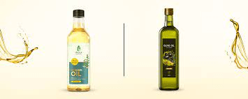 Virgin Olive Oil and Sesame Seed Oil